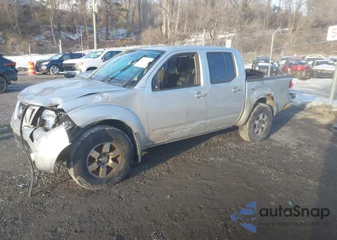 2011 Nissan Frontier Pro-4X z USA, uszkodzony, nr VIN 1N6AD0EV7BC425162